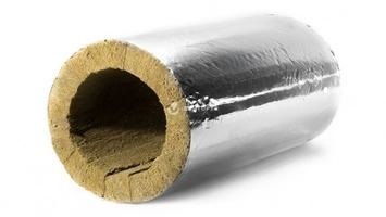 Цилиндр минераловатный ЭКОРОЛЛ КВ-100 ФА 1000х42х40 мм