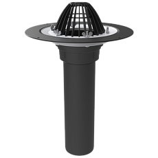 Termoclip ВФ 110*450 воронка с листоуловителем и обжимным фланцем